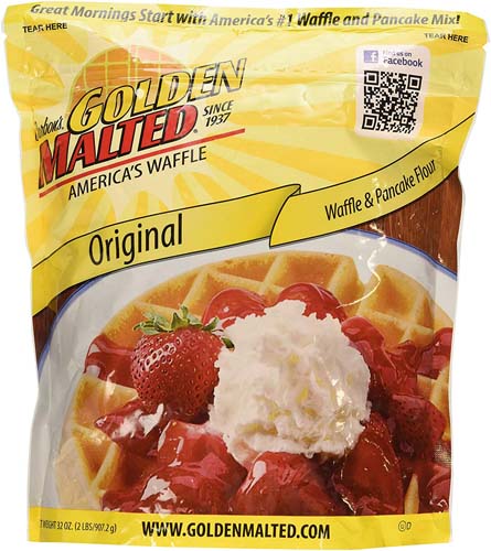 Golden Malted Waffle Mix